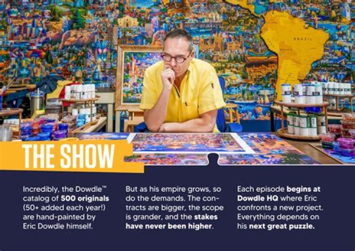 5 Facts About Artist Eric Dowdle From The Piece Maker Tv Show