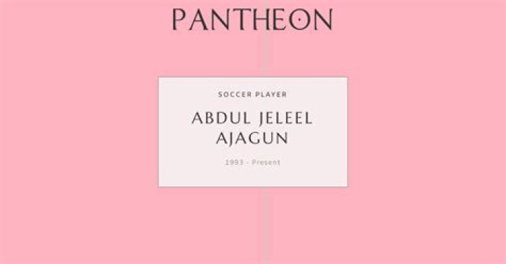 Abdul Jeleel Ajagun’s biography, fact, career, awards, net worth and life story