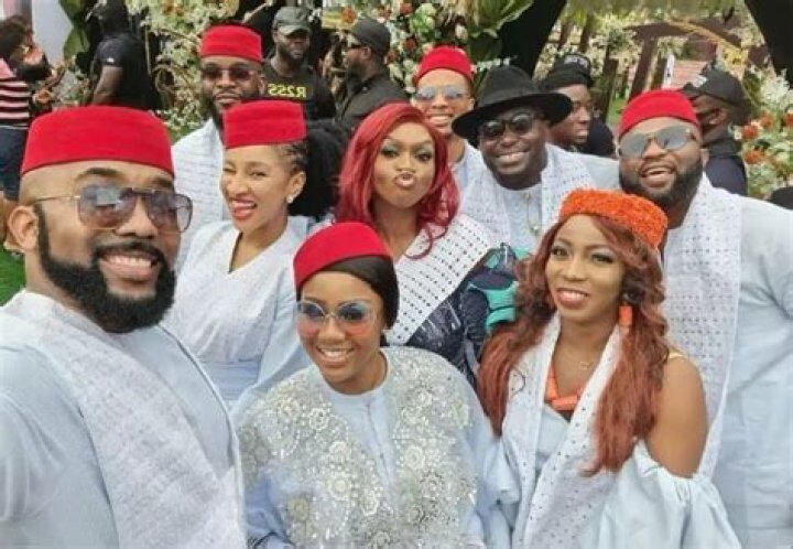 
Adesua Etomi, Banky W, Waje and others storm Port Harcourt for Mercy Chinwo’s traditional marriage 