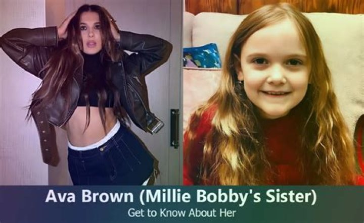 Ava Brown Biography, Age, Family, Millie Bobby Brown’s Sister