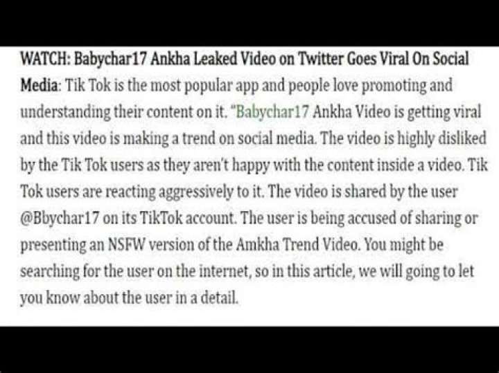 Babychar17 Ankha Full Video And Twitter Reaction Explained On Memes