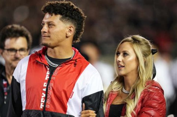 
Brittany Mahomes Goes Only Bra and No Pants in Sexy ‘Sneaky Peaky’ Snap of Maternity Photoshoot 