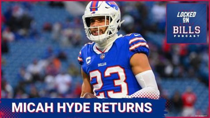 BUFFALO BILLS: Micah Hyde Contract, Salary, Net Worth, Ethnicity, PFF, Parents, Son, College, Number