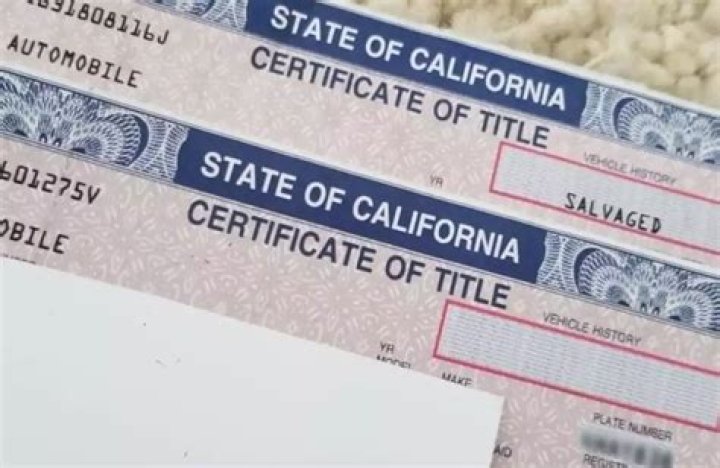 Can you register a rebuilt title in ny
