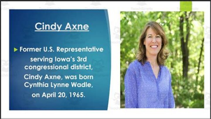 Cindy Axne Biography , Husband, Family And Net Worth: 10 Facts To Know About