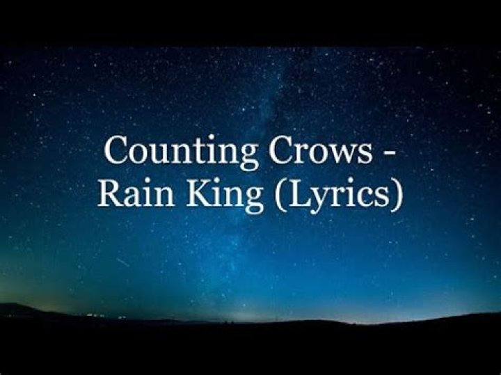 Counting Crows’s
Rain King Lyrics