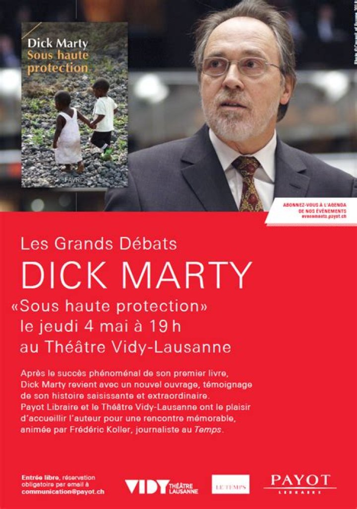 Dick Marty Cause of Death, Wife, Children, Siblings