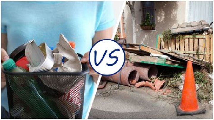 Difference between trash and garbage