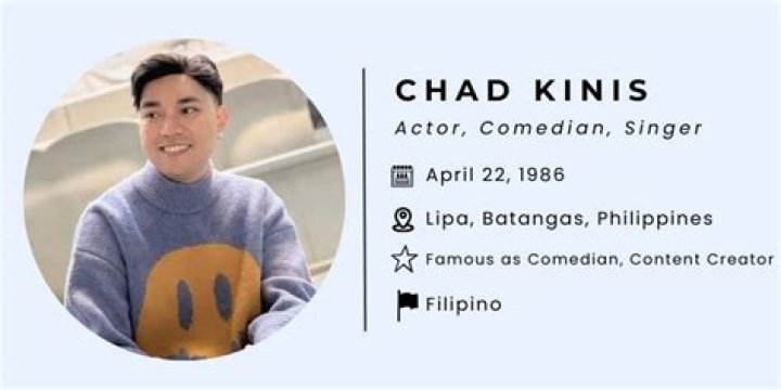 Filipino Comedian Chad Kinis Hair: Birthday, Age, Net Worth, Wiki Age, Biography,