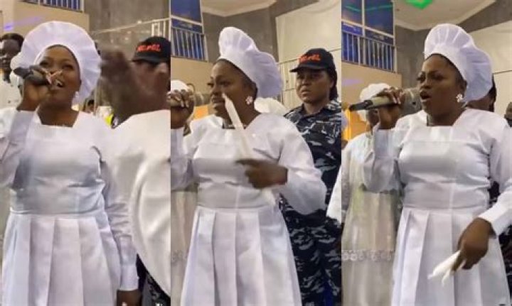 
Funke Akindele sheds light on her rare visit to Lagos Celestial church 