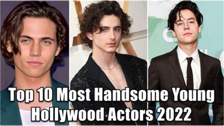 Handsome Young Hollywood Actors