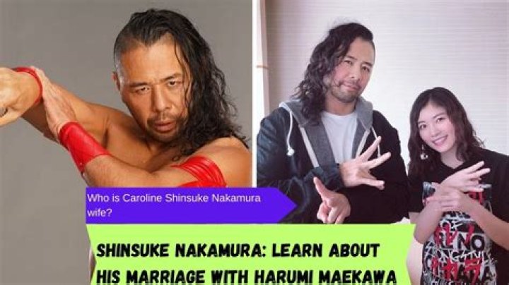 Harumi Maekawa and Shinsuke Nakamura: 5 Facts About the Couple
