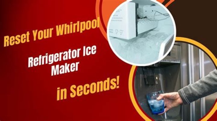 How do you reset an amana ice maker