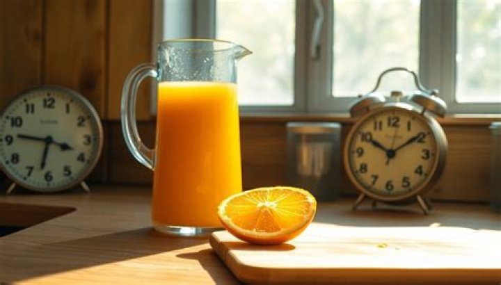 How long can juice be left out of the fridge