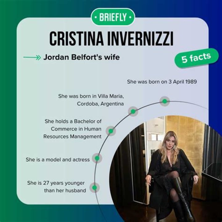 How Old Is Cristina Invernizzi? Details To Know About Jordan Belfort Girlfriend