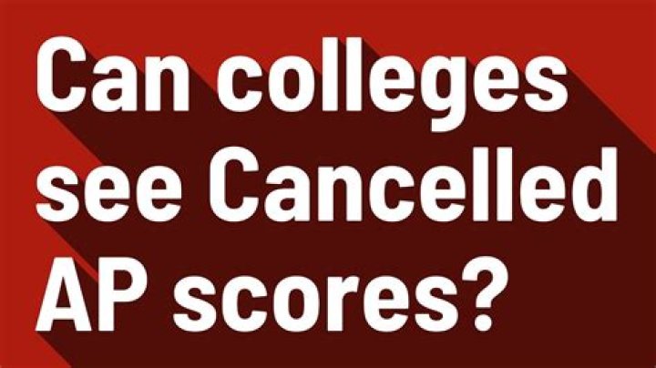 How to cancel ap exam