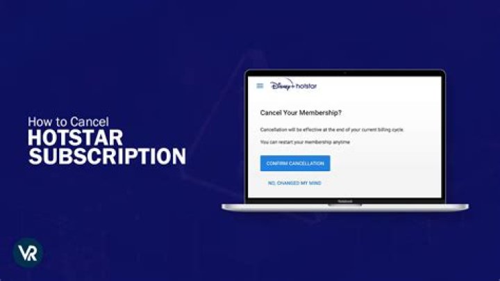 How to cancel hotstar subscription