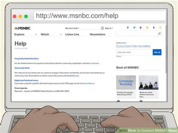 How to contact msnbc news
