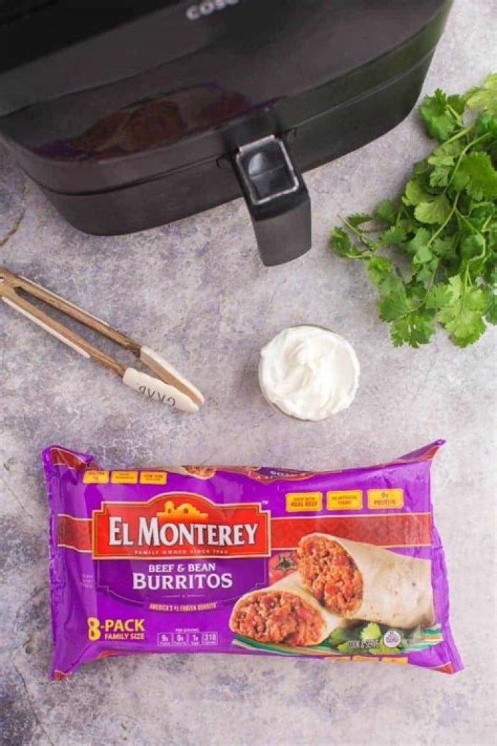How to cook frozen burritos in air fryer