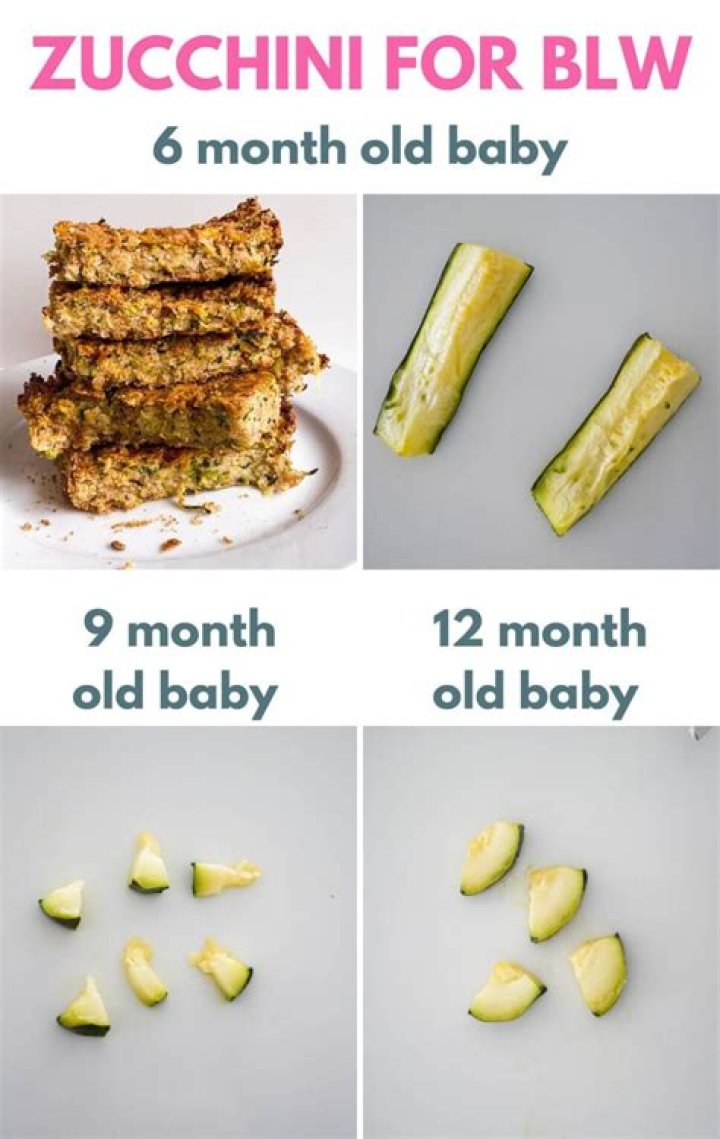 How to cook zucchini for baby