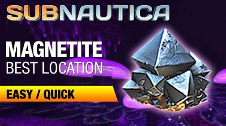 How to find magnetite in subnautica