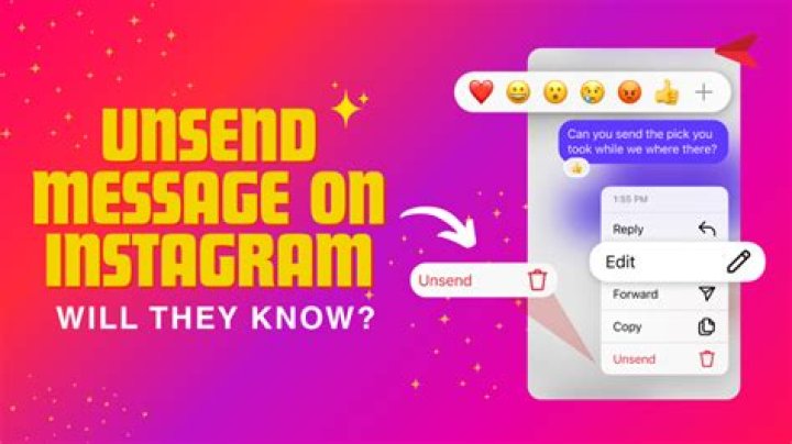 How to know who unsend a message on instagram