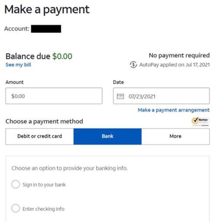 How to pay my att bill