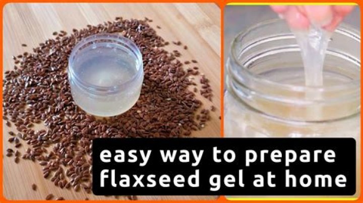 How to preserve flaxseed gel