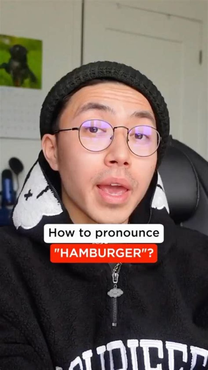 How to pronounce hamburger
