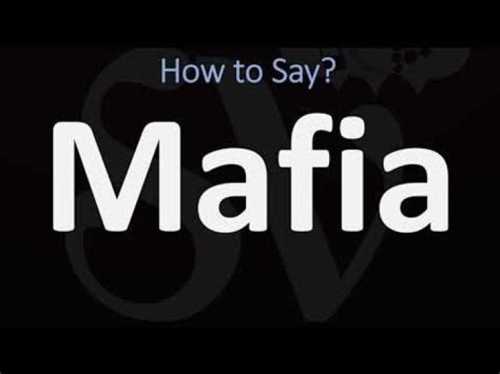 How to pronounce mafia