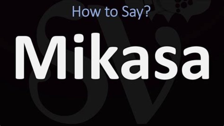 How to pronounce mikasa