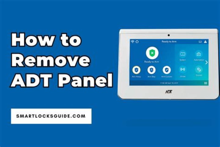 How to remove adt panel