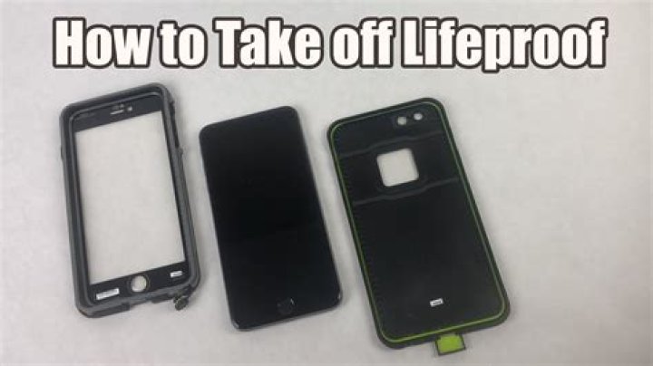 How to remove lifeproof case