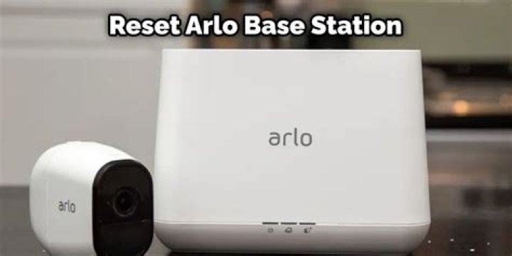 How to reset arlo base station