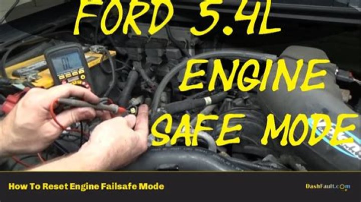How to reset engine failsafe mode