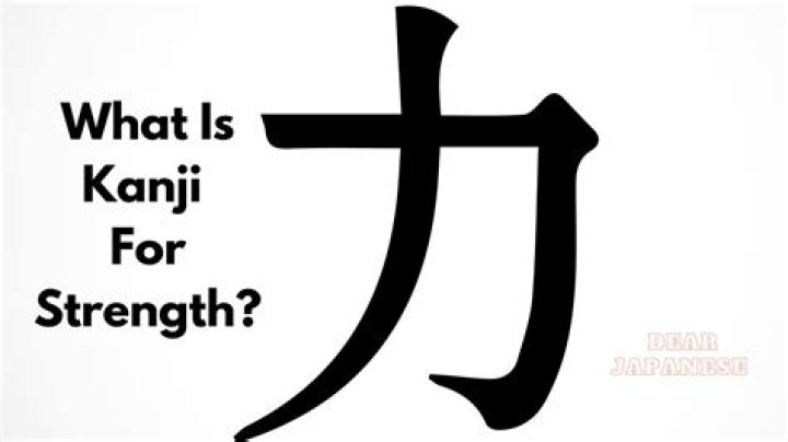 How to spell strength in japanese