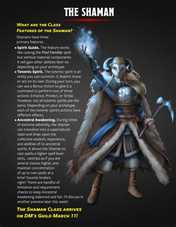 How to start shaman class hall campaign