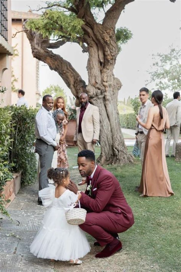 Jay Ellis Got Married To Nina Seničar At Villa Mangiacane