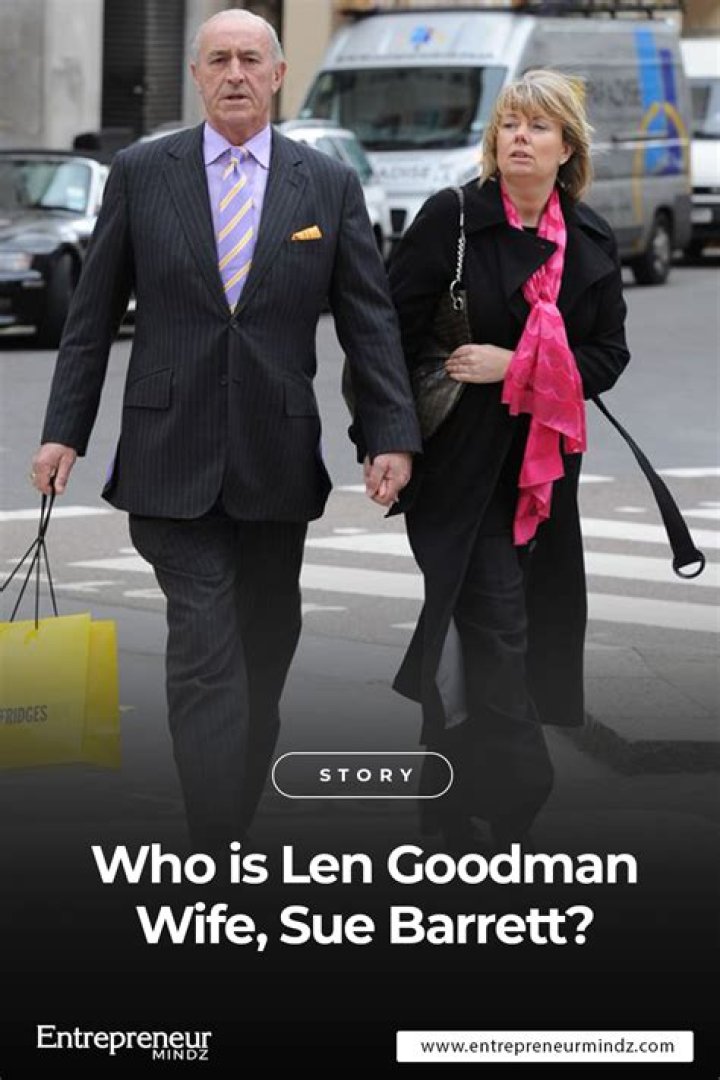 Len Goodman Wife: Meet Sue Goodman, Dance teacher