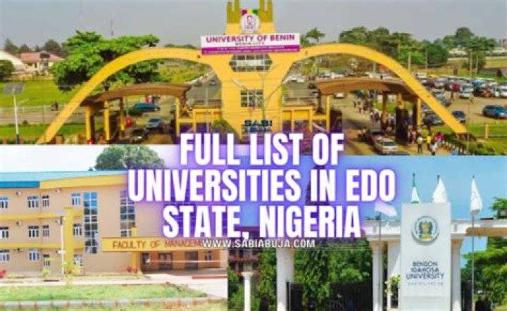 List of Universities in Edo State