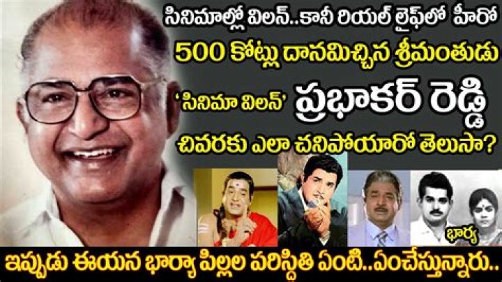 M. Prabhakar Reddy’s biography, net worth, fact, career, awards and life story