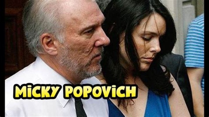 Micky Popovich Bio, Wiki, Age, Height, Gregg Popovich Son, Mother, Wife, Career and Net Worth