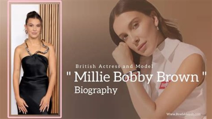 Millie Bobby Brown Biography, Age, Height, Net Worth and Actress