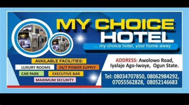 My Choice Hotel, Ifo