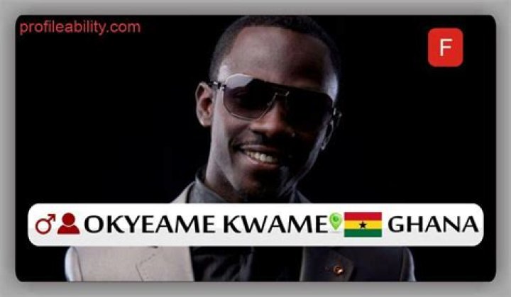 Okyeame Kwame’s biography, net worth, fact, career, awards and life story