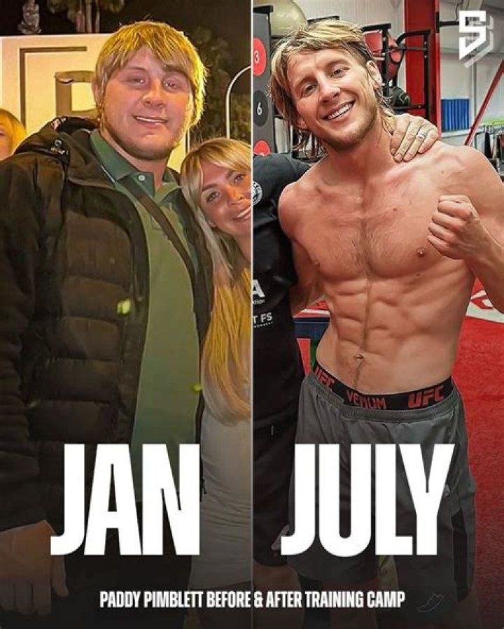
Paddy Pimblett Weight Gain Before and After, How Did Paddy Pimblett Lose Weight? 