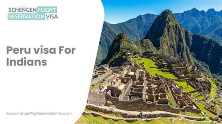 Peru visa requirements for Indians