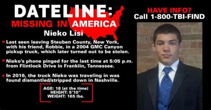 Reddit: Is Nieko Lisi Found In 2023? Missing Case Update