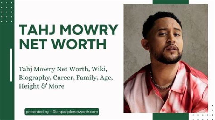 Tahj Mowry Height, Weight, Net Worth, Age, Birthday, Wikipedia, Who, Nationality, Biography