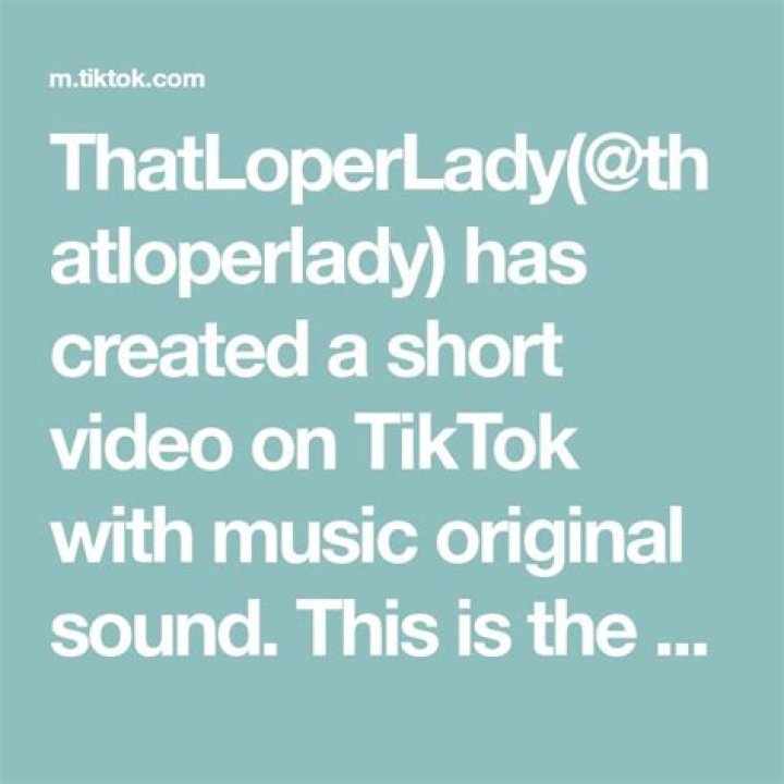 ThatLoperLady